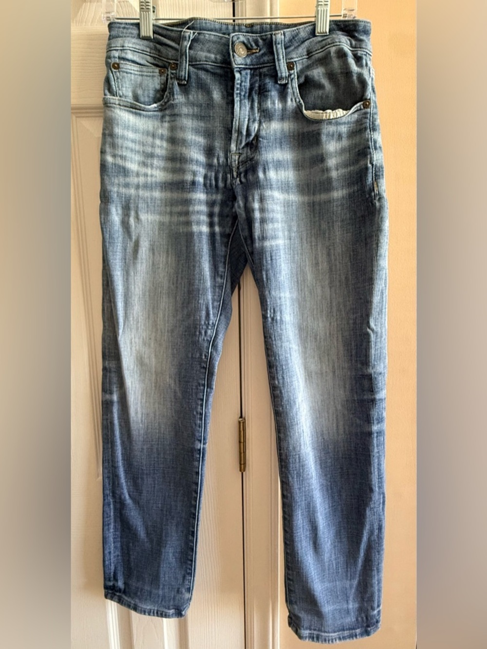 American Eagle Outfitters Faded Blue Slim Straight Jeans